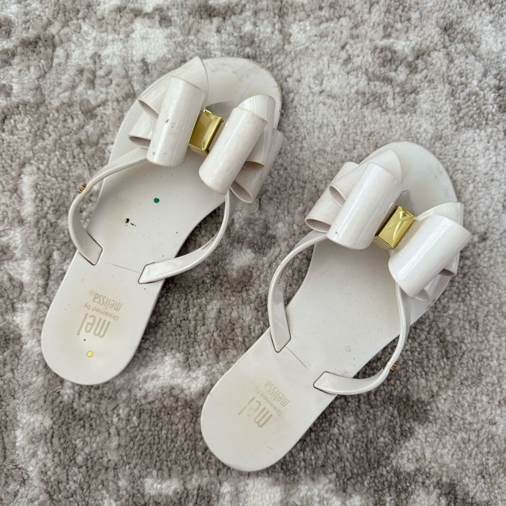 Mel by Melissa Bow Jelly Flip Flops